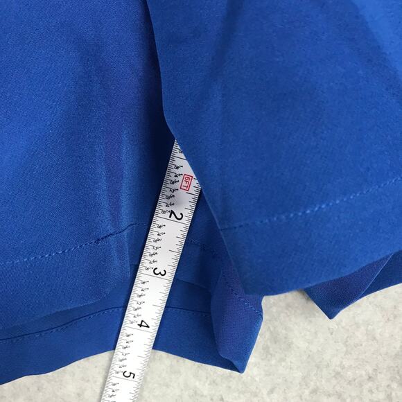 Sincerely Jules Shorts Medium Blue Pleated Corp Career Preppy Academia Dressy‎ - Picture 6 of 10